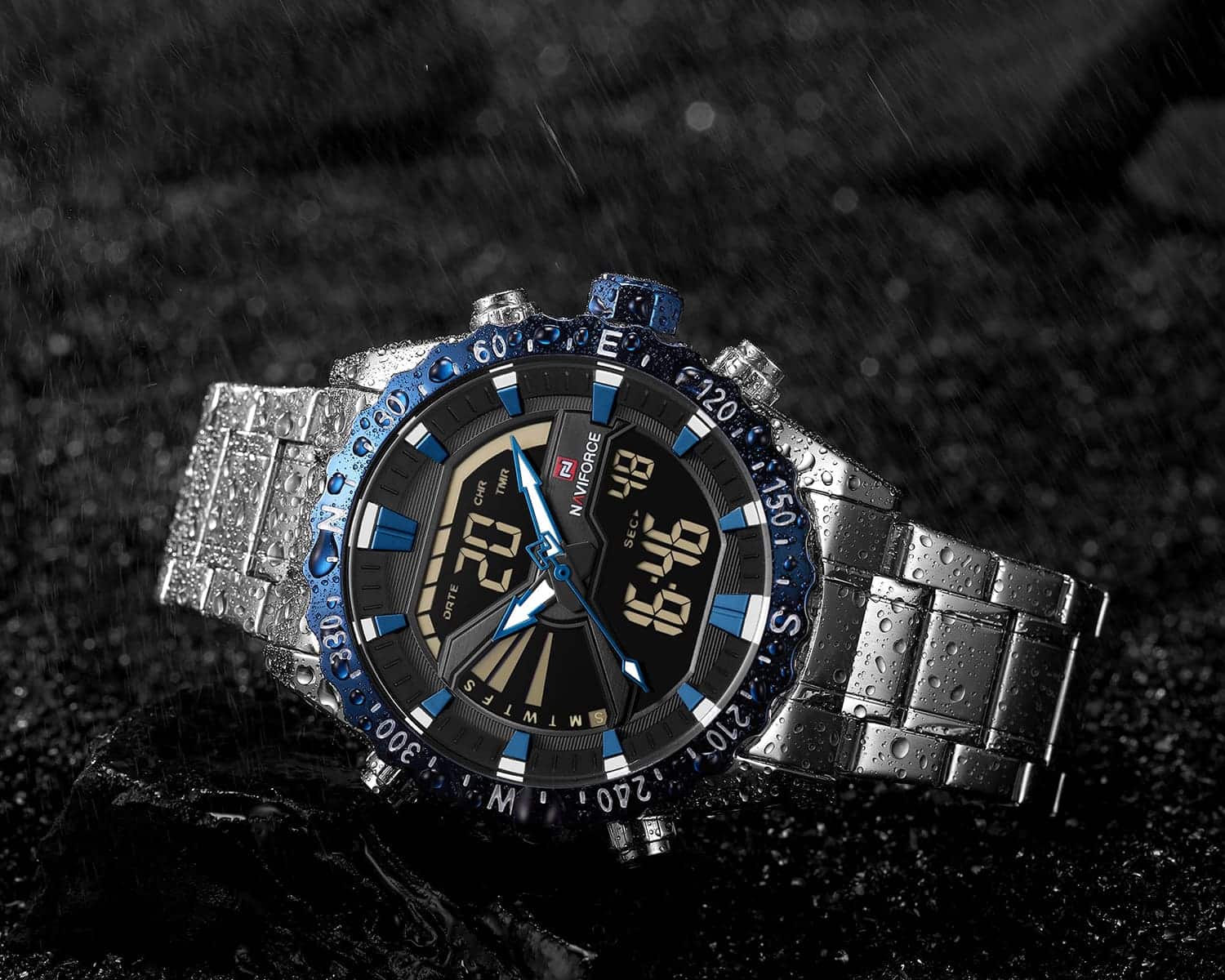 Naviforce Men's Watch NF9136S S BE S | Watches Prime