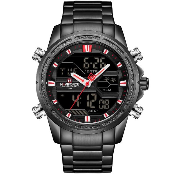 Naviforce Men's Watch NF9138S B B R | Watches Prime