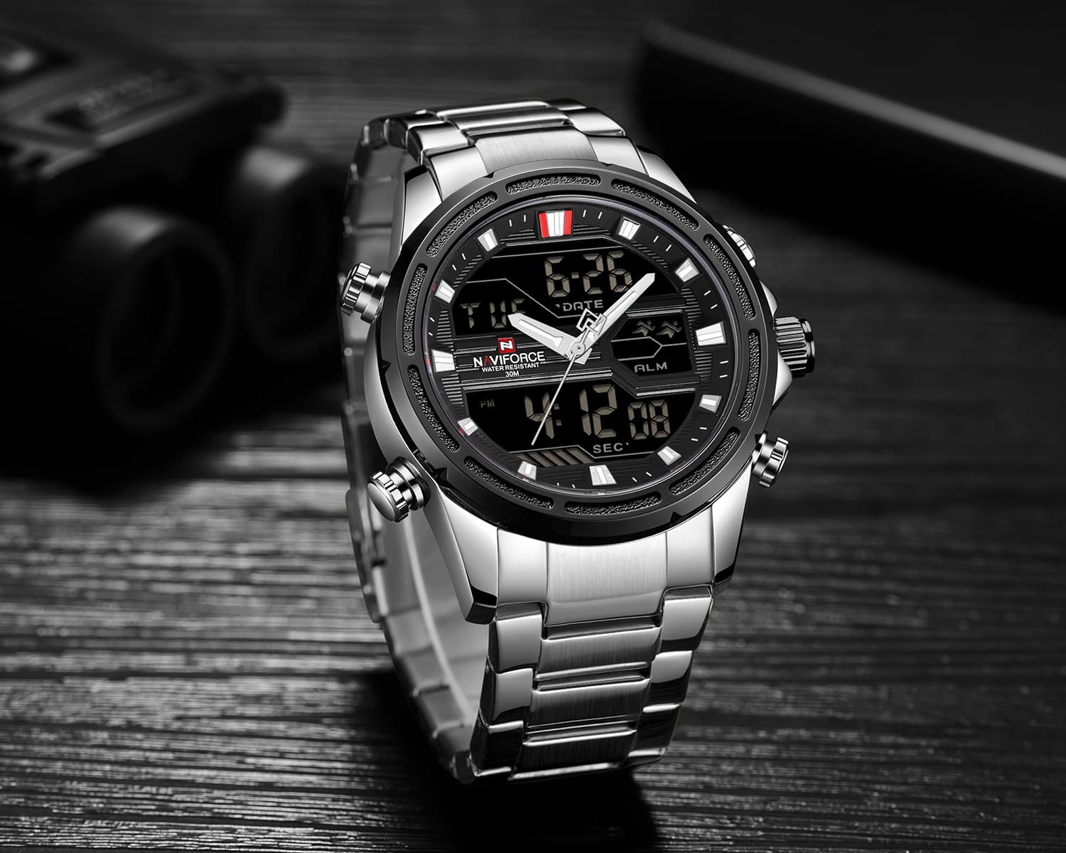Naviforce Men's Watch NF9138S S B W | Watches Prime