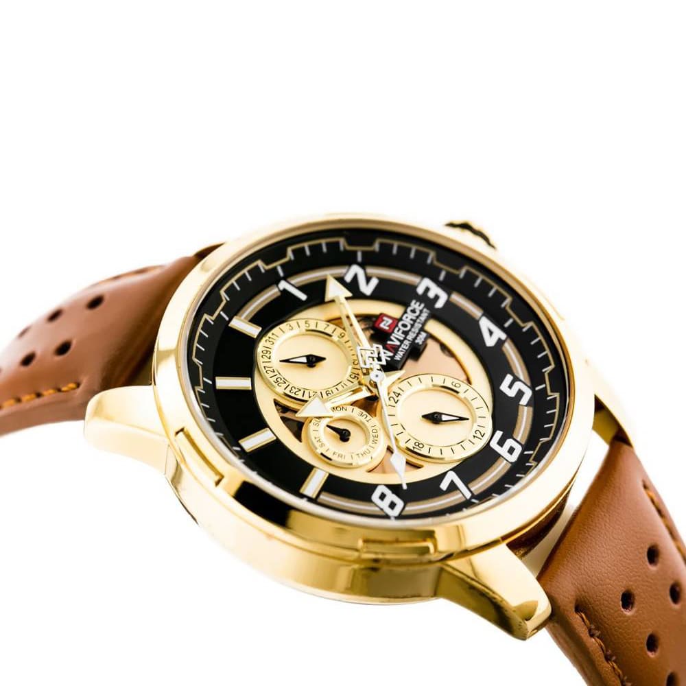 Naviforce Men's Watch NF9142 G G L BN | Watches Prime