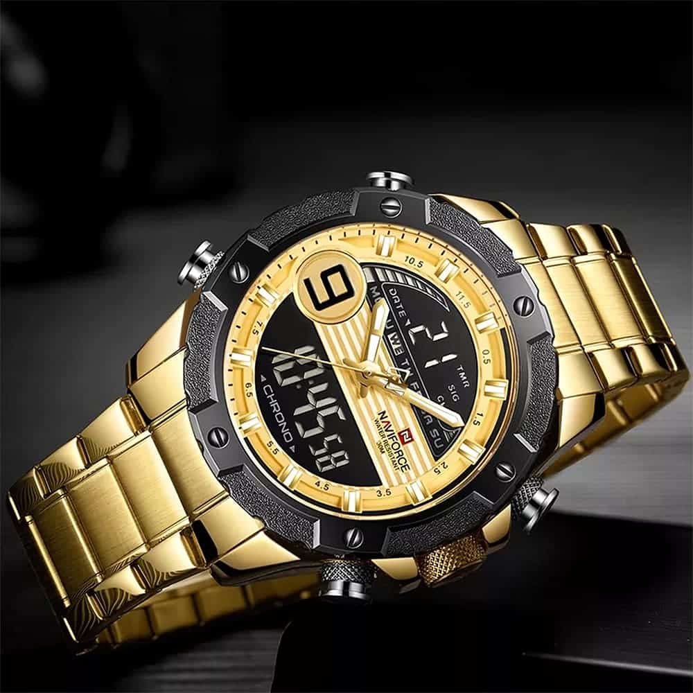 Naviforce Men's Watch NF9146s G W G | Watches Prime