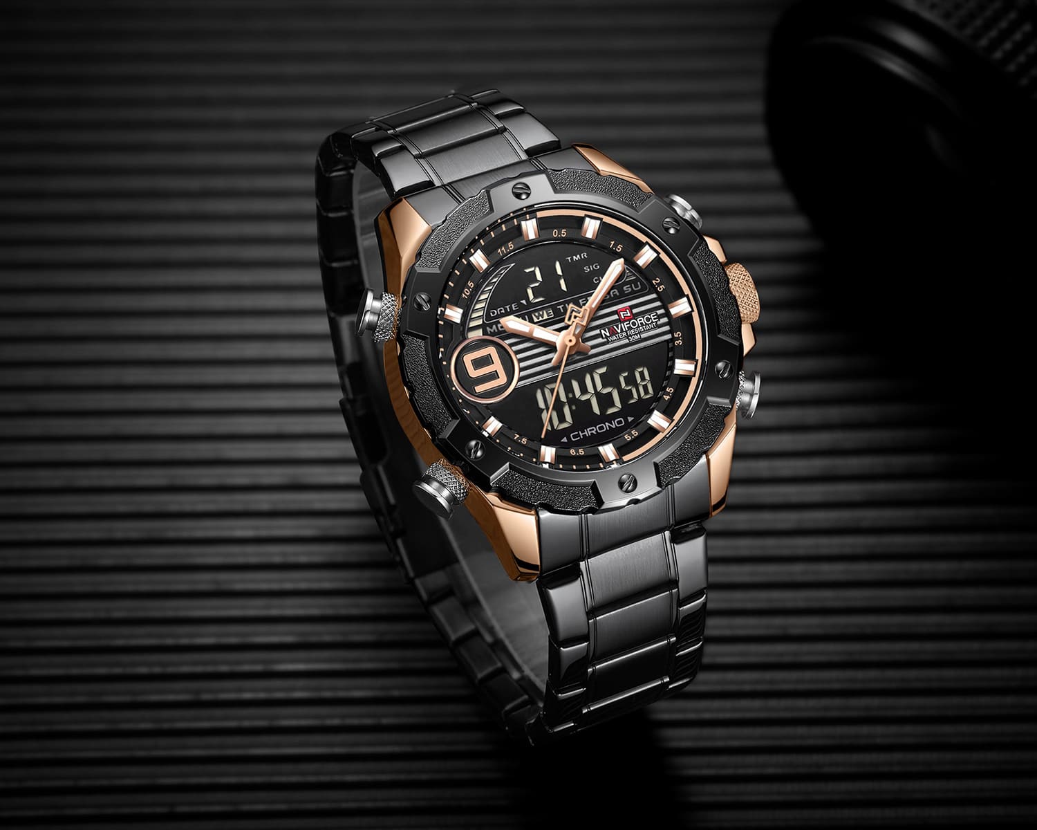 Naviforce Men's Watch NF9146S RG RG B | Watches Prime
