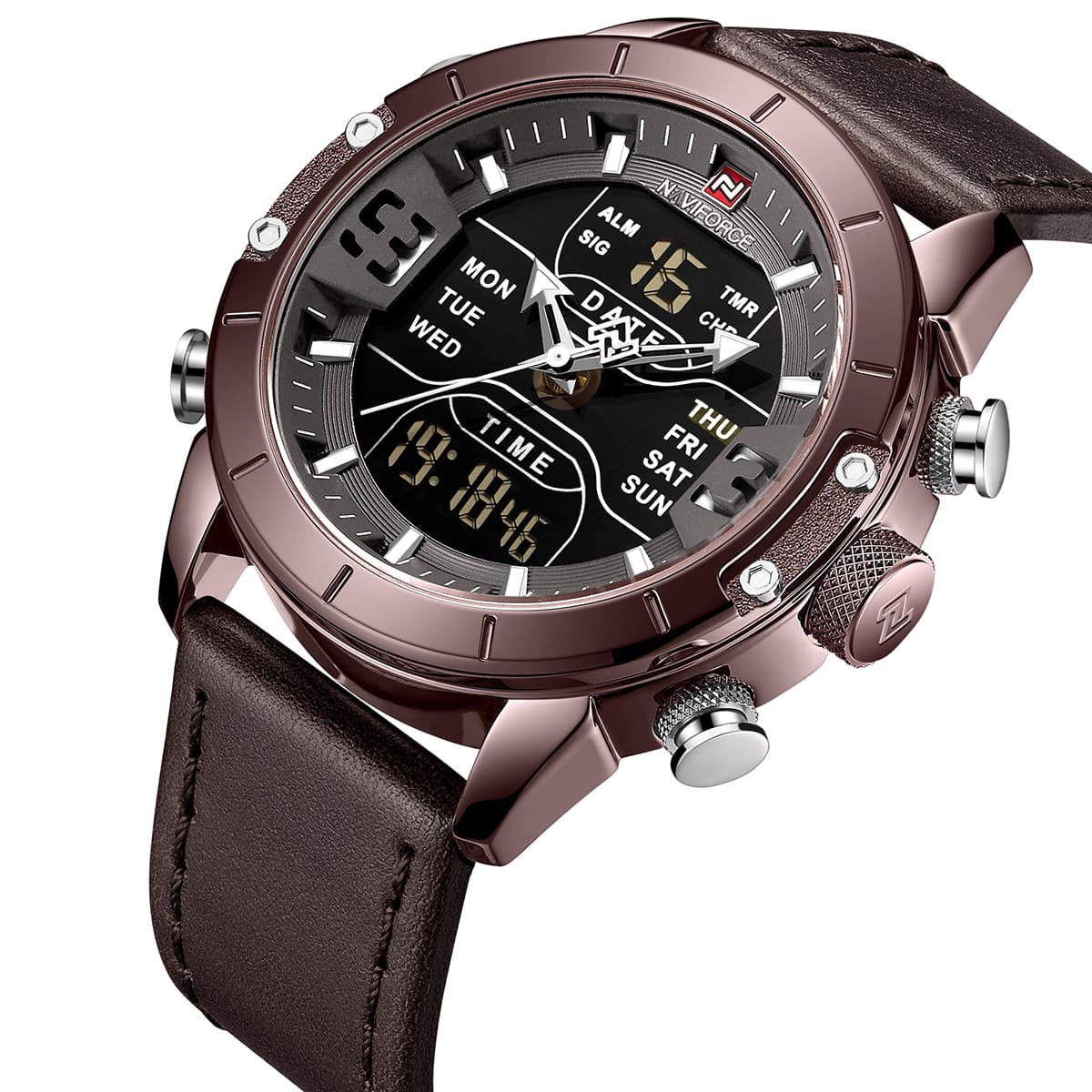 Naviforce Men's Watch NF9153L CE CE D BN | Watches Prime