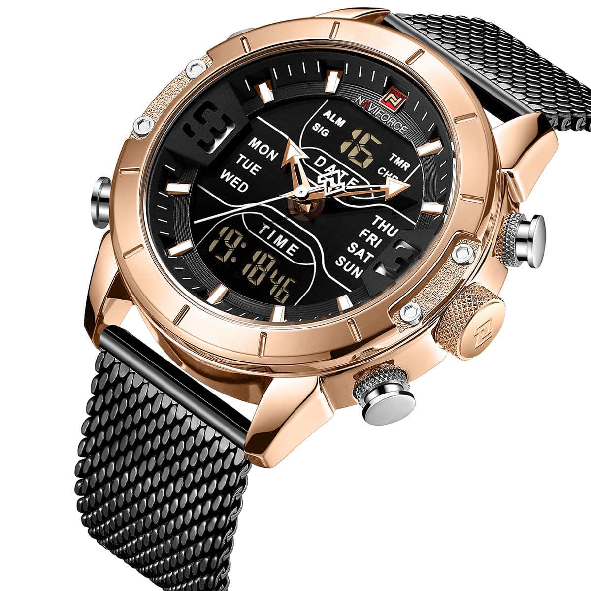 Naviforce Men's Watch NF9153S RG B | Watches Prime