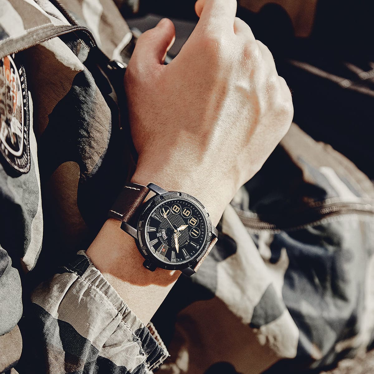 Naviforce Men's Watch NF9154 B O L BN | Watches Prime