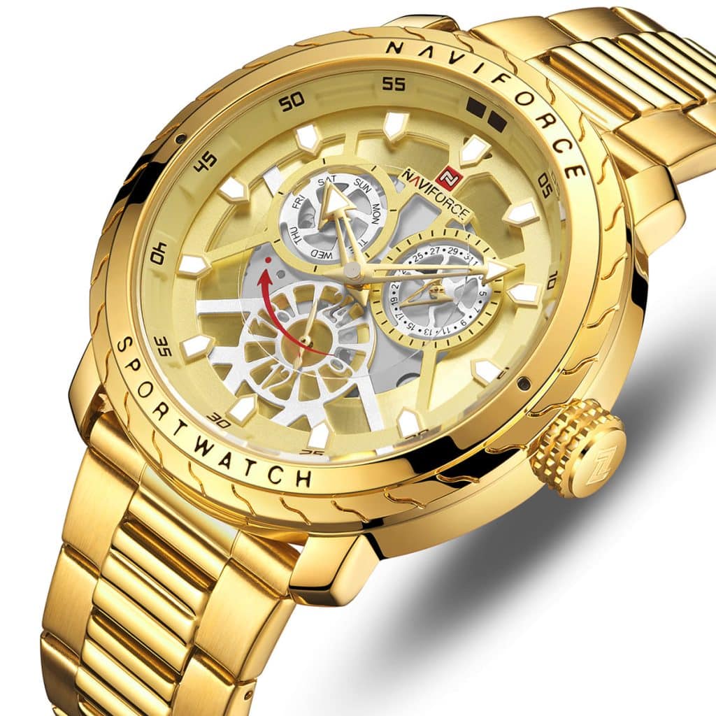 Naviforce Men's Watch NF9158 G G Watches Prime