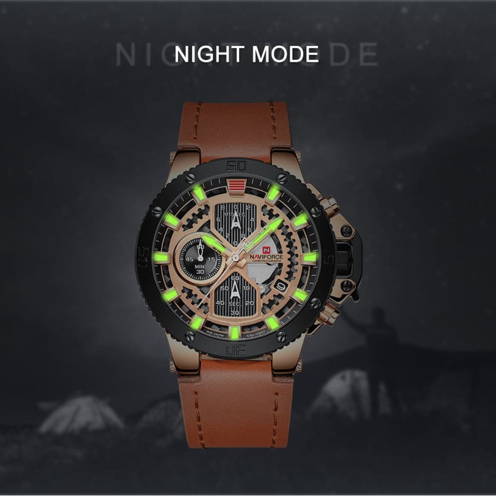 Naviforce Men's Watch NF9159 RG B L BN | Watches Prime