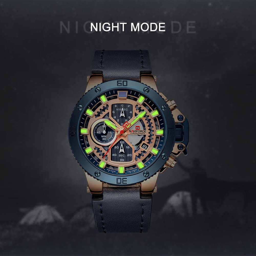 Naviforce Men's Watch NF9159 RG BE BE | Watches Prime