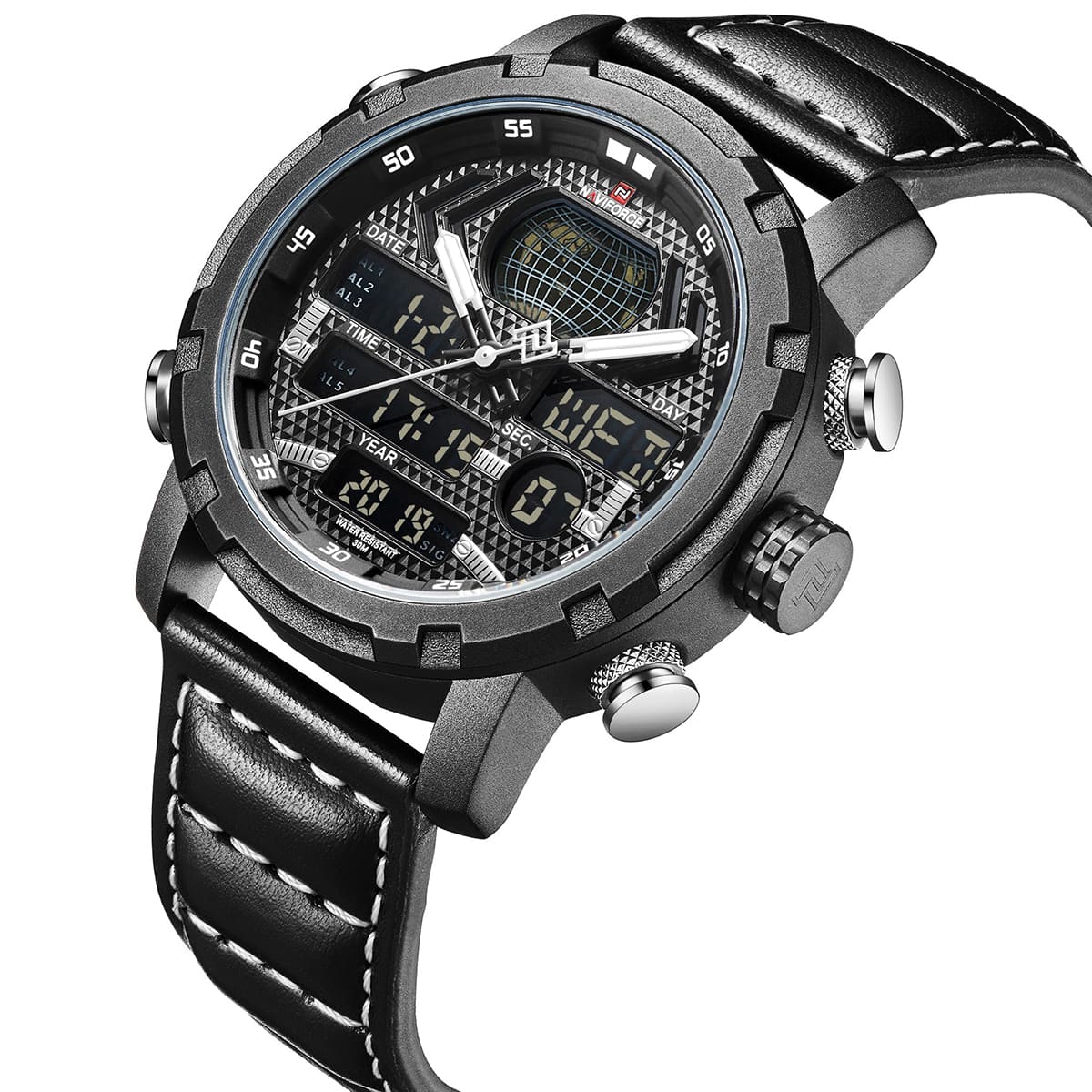 Naviforce Men's Watch NF9160 B W B | Watches Prime