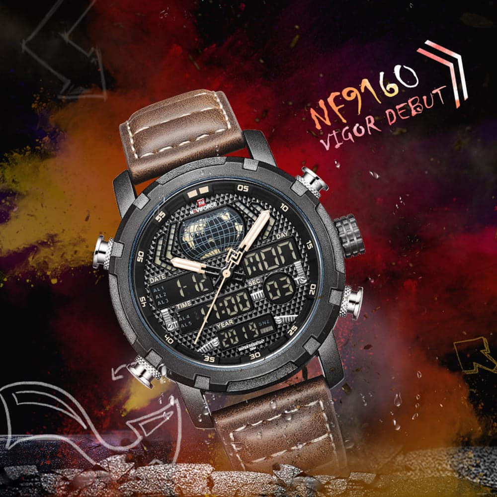 Naviforce Men's Watch NF9160 B Y BN | Watches Prime