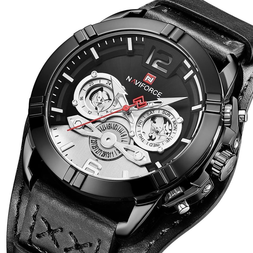 Naviforce Men's Watch NF9162 B W B Watches Prime