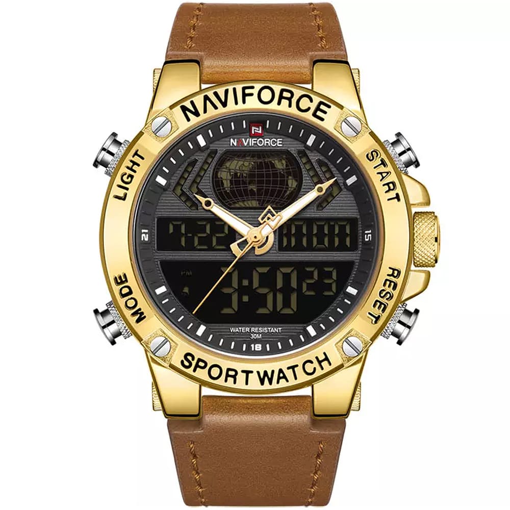 Naviforce Men's Watch NF9164 G B L BN | Watches Prime Naviforce Men's Watch NF9164 G B L BN | Watches Prime