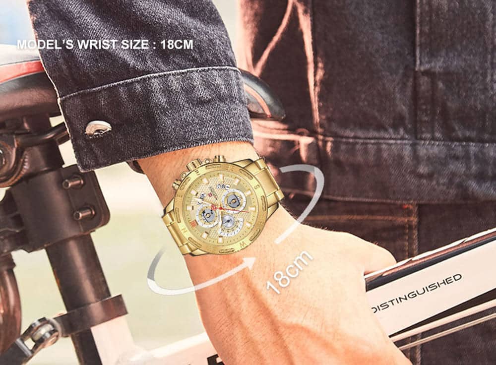 Naviforce Men's Watch NF9165 G G | Watches Prime