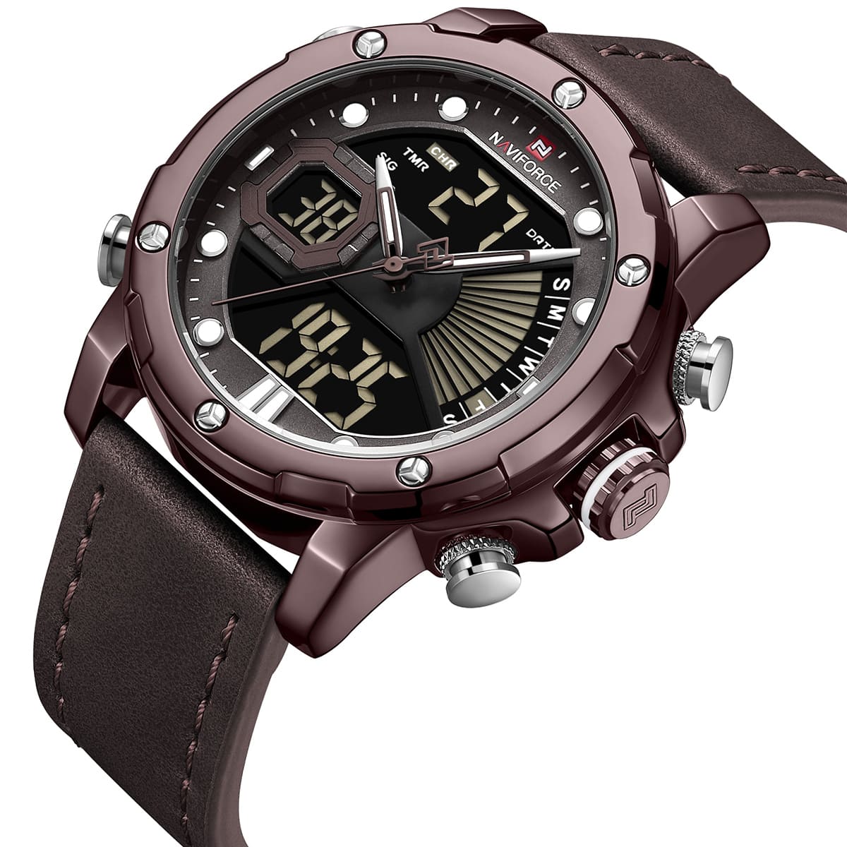 Naviforce Men's Watch NF9172L CE CE D BN | Watches Prime