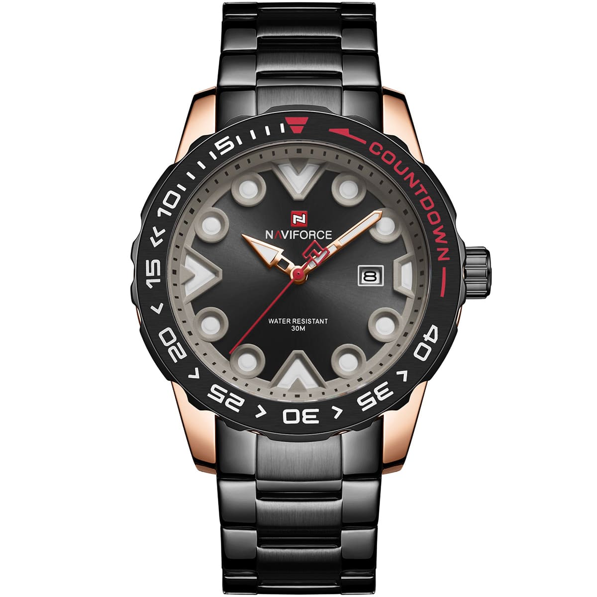 Naviforce Men's Watch NF9178 RG B | Watches Prime