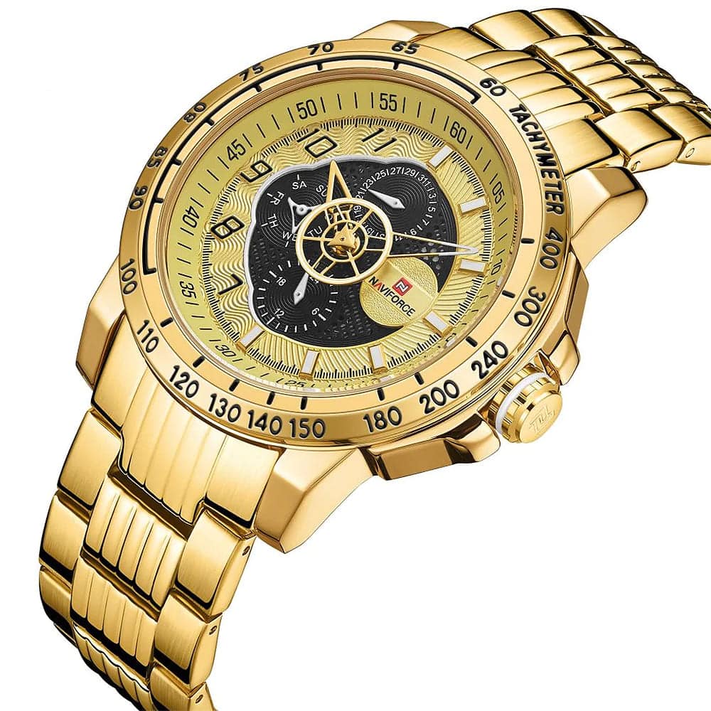 Naviforce Men's Watch NF9180 G G G | Watches Prime