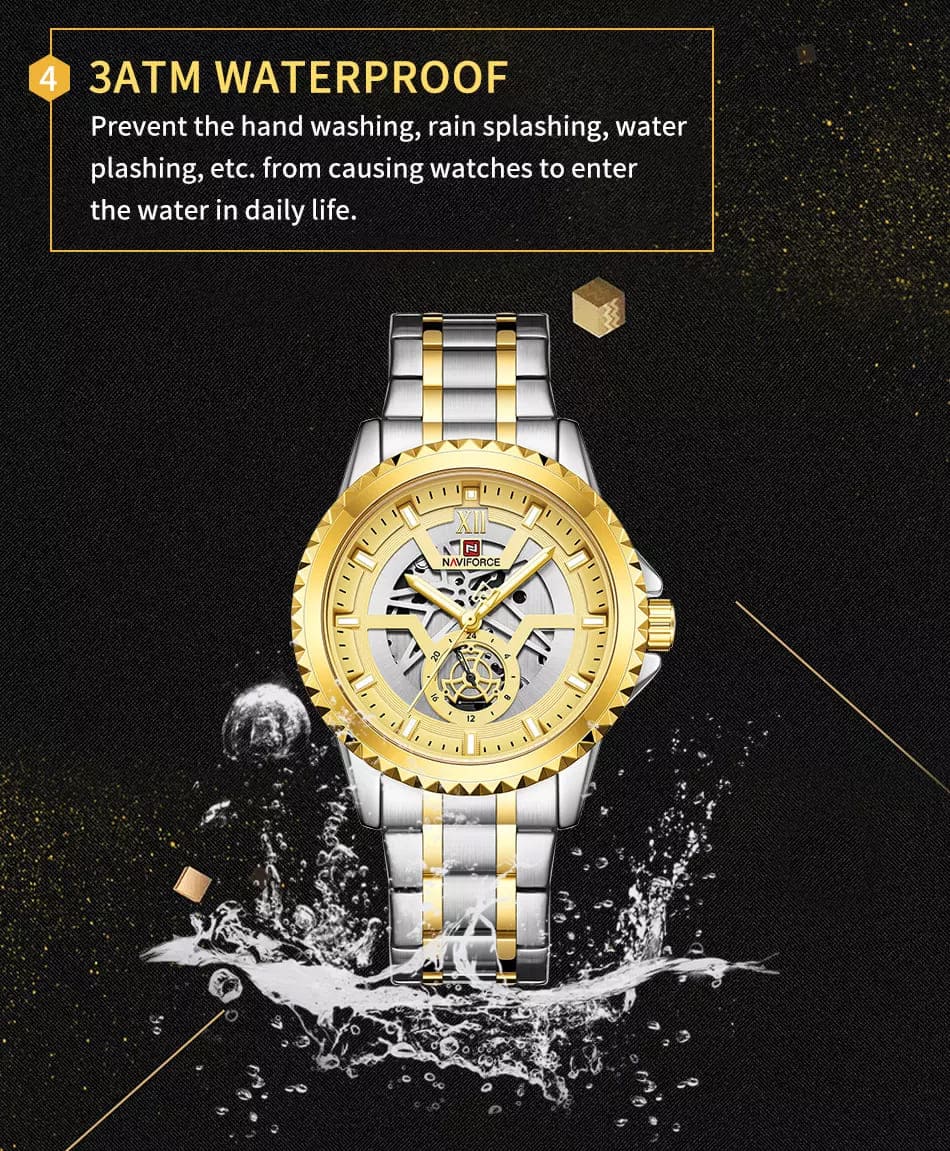 Naviforce Men's Watch NF9186 S G | Watches Prime