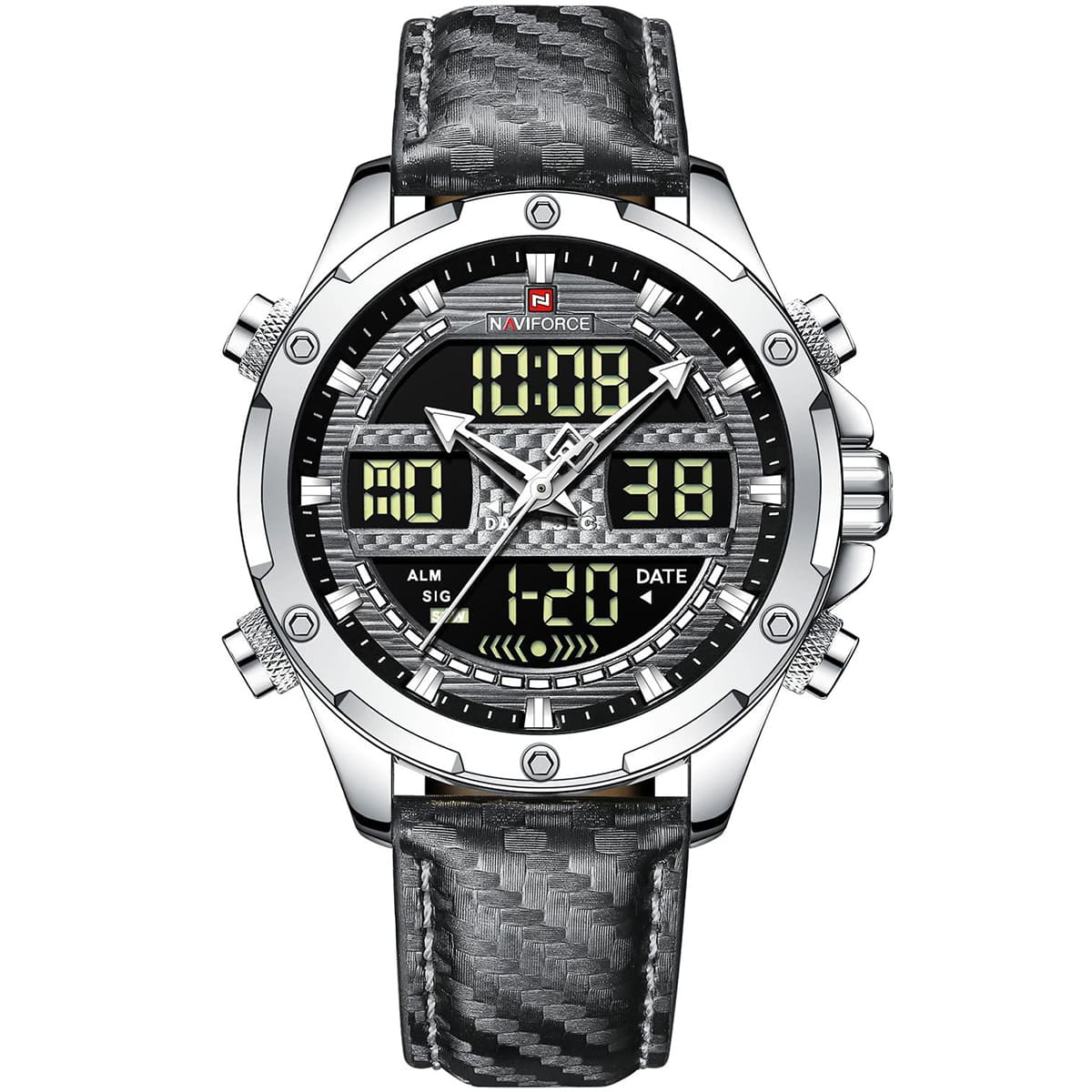 Naviforce Men's Watch NF9194 S GY GY | Watches Prime Naviforce Men's Watch NF9194 S GY GY | Watches Prime