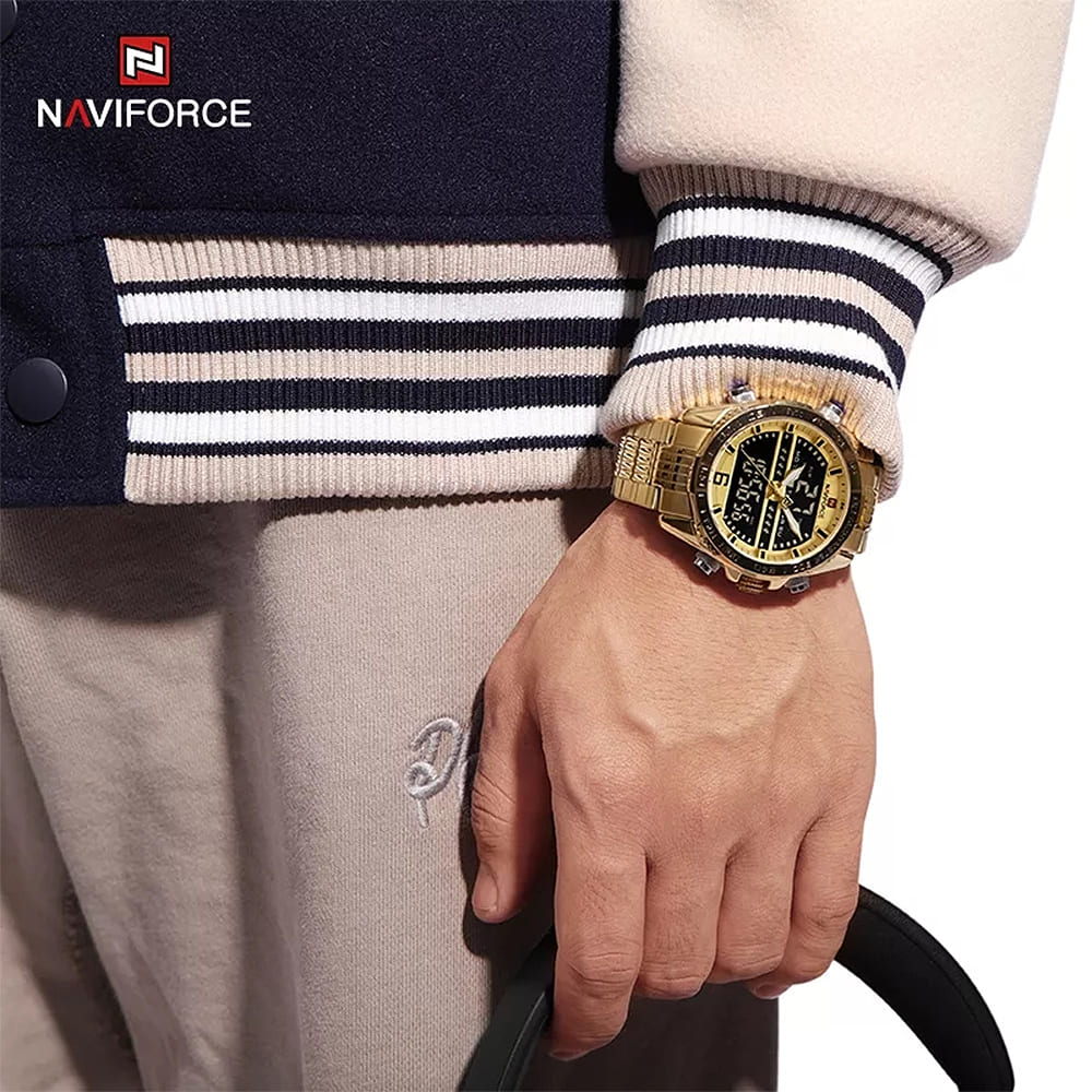 Naviforce Men's Watch NF9195S G G G | Watches Prime