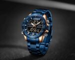 Naviforce Men's Watch NF9195S RG BE BE | Watches Prime Naviforce Men's Watch NF9195S RG BE BE | Watches Prime