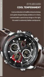 Naviforce Men's Watch NF9197L S B D BN | Watches Prime