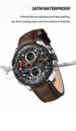 Naviforce Men's Watch NF9197L S B D BN | Watches Prime
