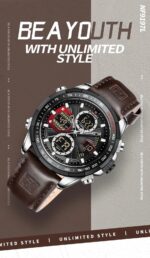 Naviforce Men's Watch NF9197L S B D BN | Watches Prime