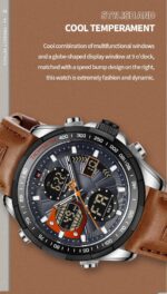 Naviforce Men's Watch NF9197L S GY O BN | Watches Prime