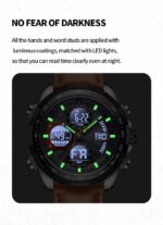 Naviforce Men's Watch NF9197L S GY O BN | Watches Prime
