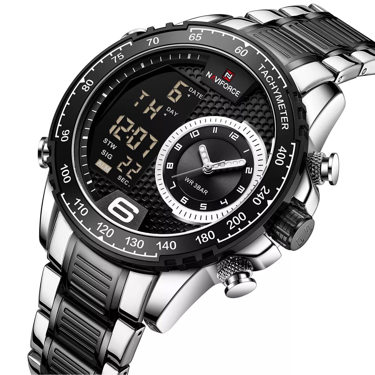 Naviforce Men's Watch NF9199S S B | Watches Prime