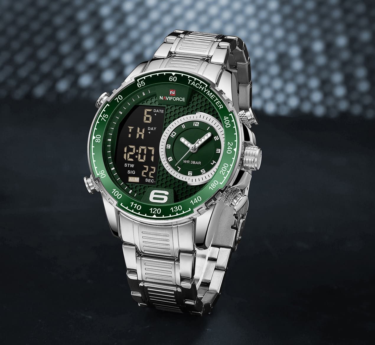 Naviforce Men's Watch NF9199S S GN | Watches Prime
