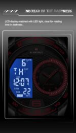 Naviforce Men's Watch NF9199T B R B | Watches Prime