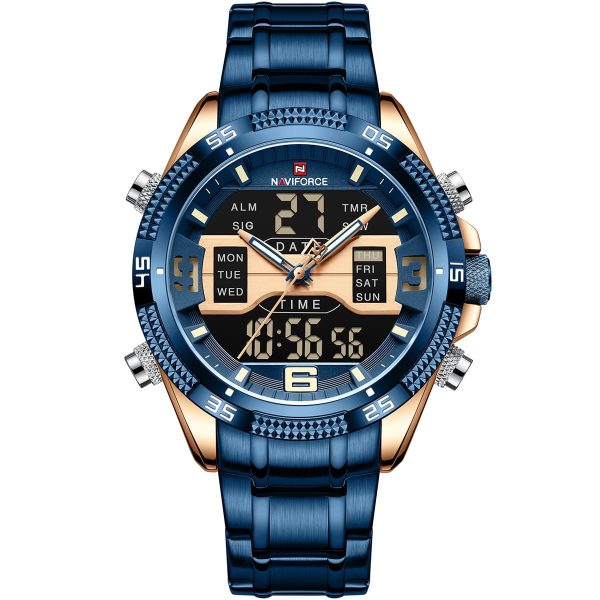 Naviforce Men's Watch NF9201 RG BE | Watches Prime
