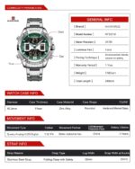 Naviforce Men's Watch NF9201 S GN | Watches Prime