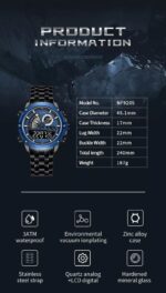 Naviforce Men's Watch NF9205 B BE | Watches Prime