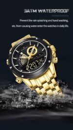 ساعة يد نافي فورس رجالية NF9205 G B | واتشز برايم ساعة يد نافي فورس رجالية NF9205 G B | واتشز برايم