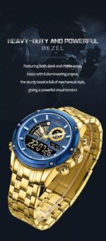 Naviforce Men's Watch NF9205 G BE | Watches Prime Naviforce Men's Watch NF9205 G BE | Watches Prime