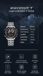 Naviforce Men's Watch NF9205 S B | Watches Prime Naviforce Men's Watch NF9205 S B | Watches Prime