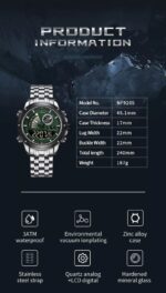 Naviforce Men's Watch NF9205 S GN | Watches Prime