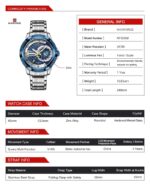 Naviforce Men's Watch NF9206 S BE | Watches Prime Naviforce Men's Watch NF9206 S BE | Watches Prime