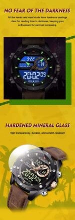 Naviforce Men's Watch NF9208 B B D BN | Watches Prime