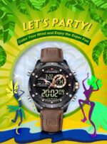 Naviforce Men's Watch NF9208 B B D BN | Watches Prime