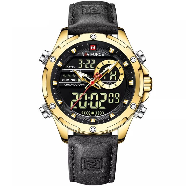 Naviforce Men's Watch NF9208 G B B | Watches Prime