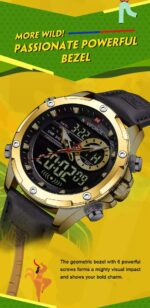 Naviforce Men's Watch NF9208 G B B | Watches Prime Naviforce Men's Watch NF9208 G B B | Watches Prime