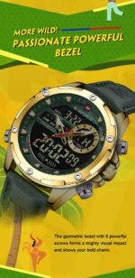 Naviforce Men's Watch NF9208 G GN GN | Watches Prime