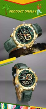 Naviforce Men's Watch NF9208 G GN GN | Watches Prime