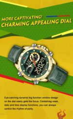 Naviforce Men's Watch NF9208 G GN GN | Watches Prime