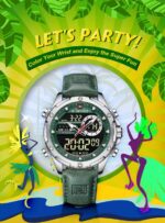 Naviforce Men's Watch NF9208 S GN GN | Watches Prime
