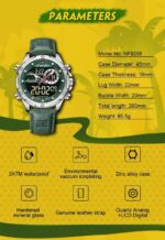 Naviforce Men's Watch NF9208 S GN GN | Watches Prime