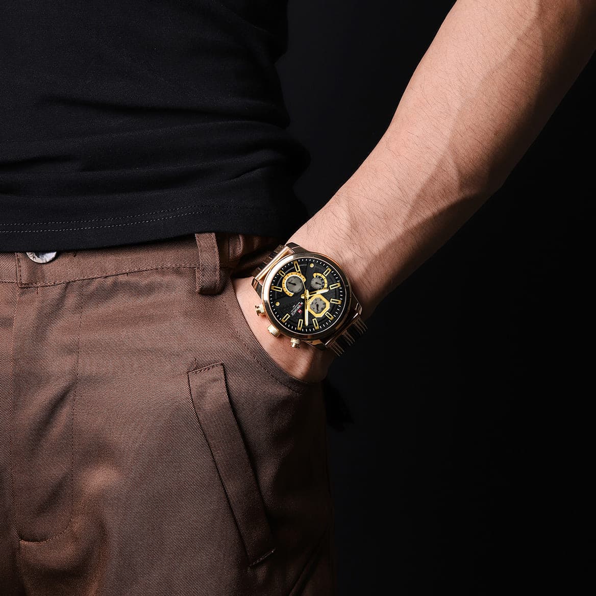 Naviforce Men's Watch NF9211S G B | Watches Prime